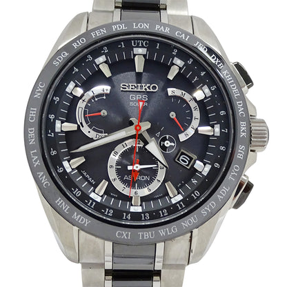 SEIKO セイコー アストロン 8X53-0AB0 SBXB041 メンズ 腕時計 GPS ソーラー 電波 チタン【中古】