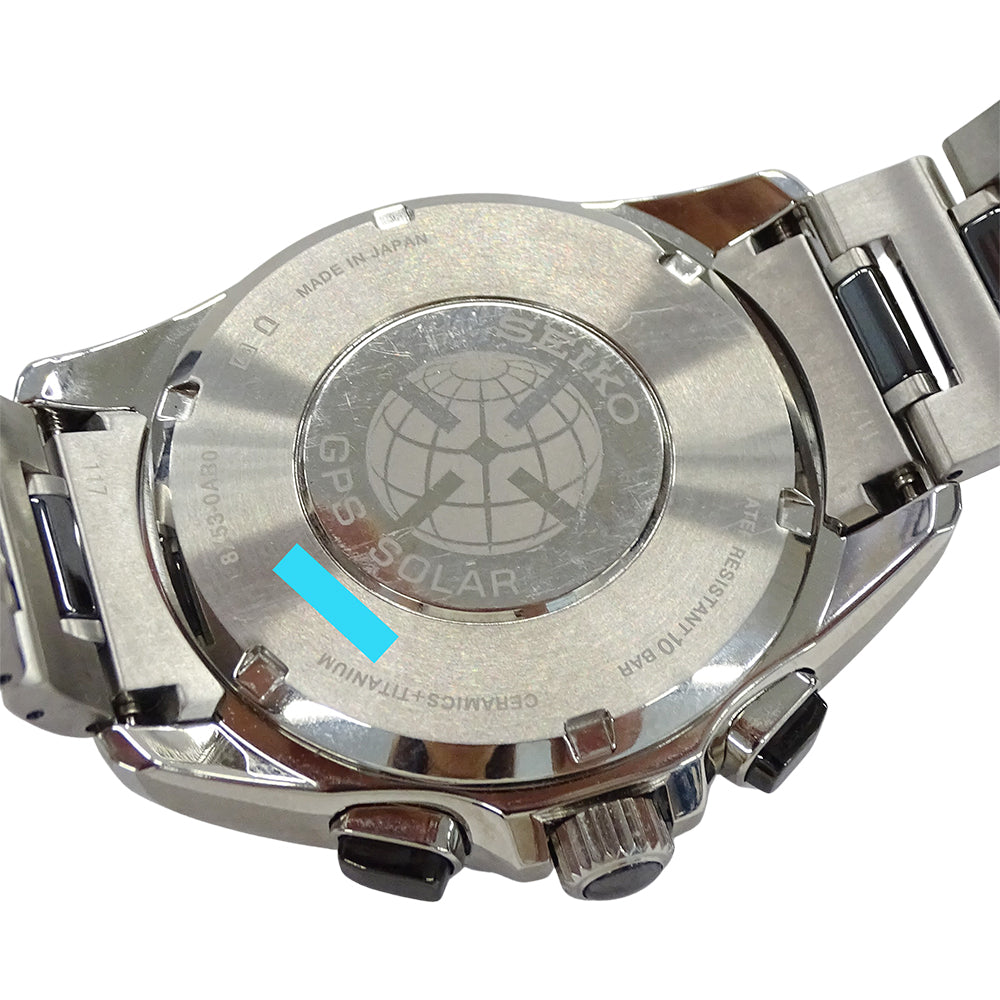 SEIKO セイコー アストロン 8X53-0AB0 SBXB041 メンズ 腕時計 GPS ソーラー 電波 チタン【中古】