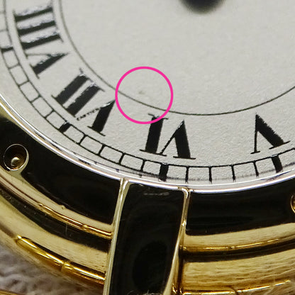 Cartier カルティエ パンテール ヴァンドーム SM W25024B9 レディース 腕時計 クオーツ QZ 750YG 金無垢 磨き済み【中古】