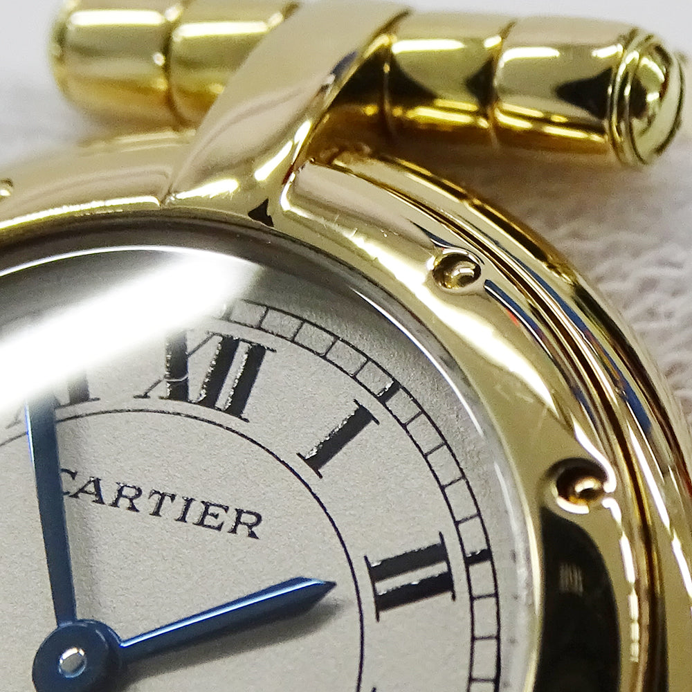 Cartier カルティエ パンテール ヴァンドーム SM W25024B9 レディース 腕時計 クオーツ QZ 750YG 金無垢 磨き済み【中古】
