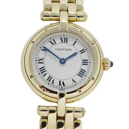 Cartier カルティエ パンテール ヴァンドーム SM W25024B9 レディース 腕時計 クオーツ QZ 750YG 金無垢 磨き済み【中古】