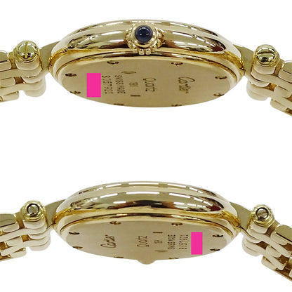 Cartier カルティエ パンテール ヴァンドーム SM W25024B9 レディース 腕時計 クオーツ QZ 750YG 金無垢 磨き済み【中古】