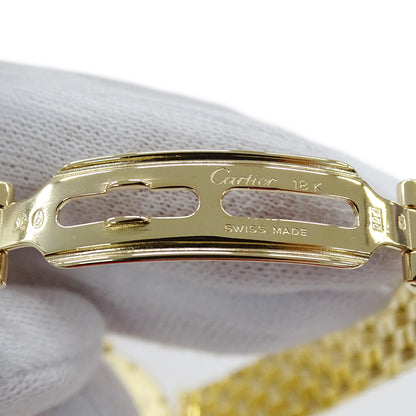 Cartier カルティエ パンテール ヴァンドーム SM W25024B9 レディース 腕時計 クオーツ QZ 750YG 金無垢 磨き済み【中古】