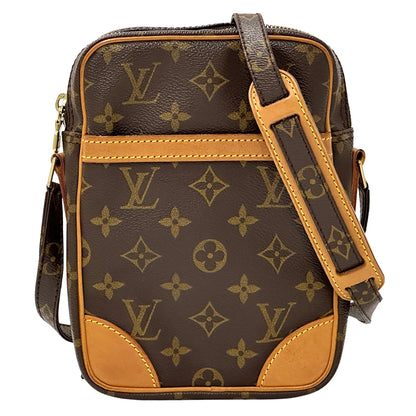 LOUIS VUITTON ルイ・ヴィトン ダヌーブ ショルダーバッグ モノグラム ブラウン M45266 レディース メンズ 【中古】