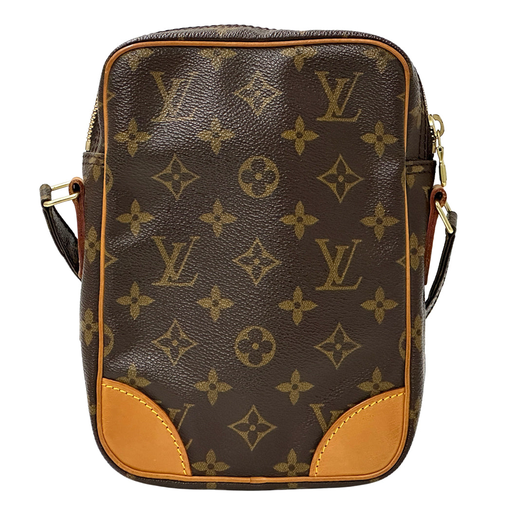 LOUIS VUITTON ルイ・ヴィトン ダヌーブ ショルダーバッグ モノグラム ブラウン M45266 レディース メンズ 【中古】