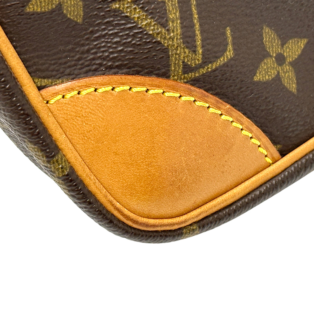 LOUIS VUITTON ルイ・ヴィトン ダヌーブ ショルダーバッグ モノグラム ブラウン M45266 レディース メンズ 【中古】