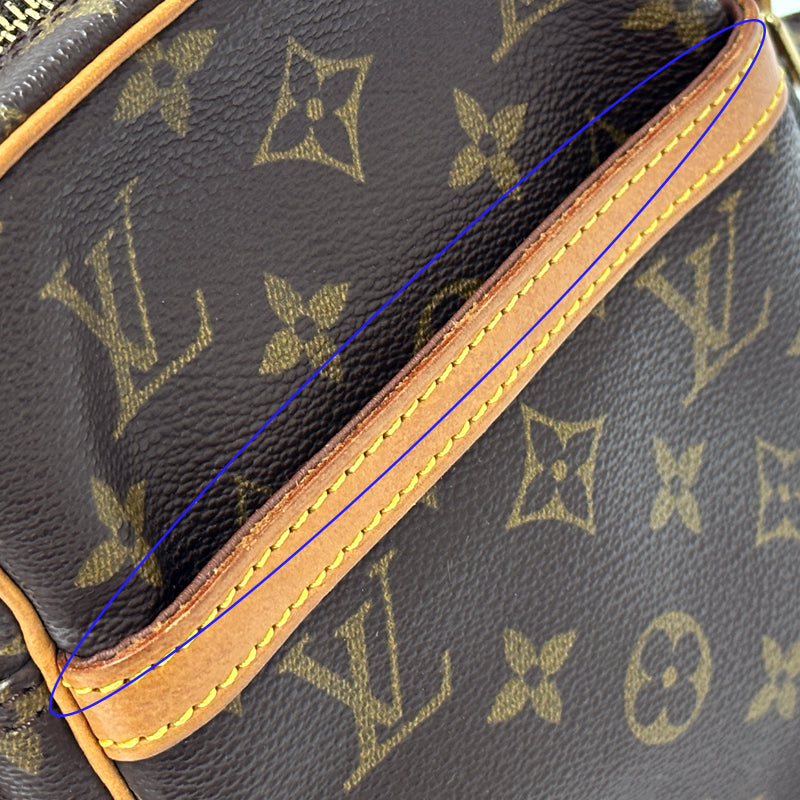 LOUIS VUITTON ルイ・ヴィトン ダヌーブ ショルダーバッグ モノグラム ブラウン M45266 レディース メンズ 【中古】