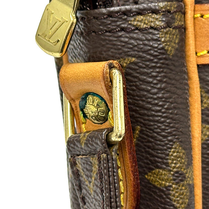LOUIS VUITTON ルイ・ヴィトン ダヌーブ ショルダーバッグ モノグラム ブラウン M45266 レディース メンズ 【中古】