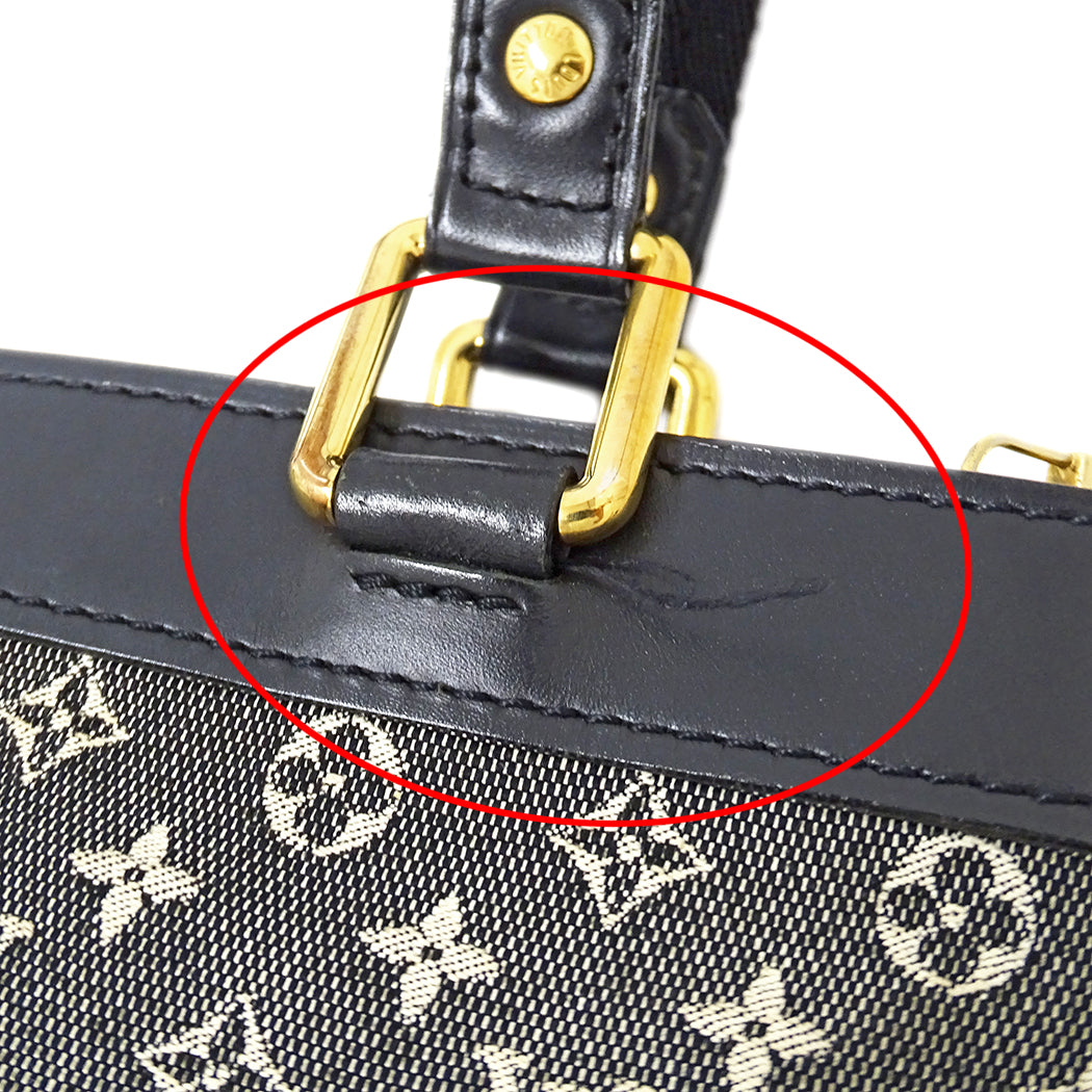 LOUIS VUITTON ルイ・ヴィトン ルシーユ PM ハンドバッグ モノグラム ミニ ノワール M92610 レディース 【中古】