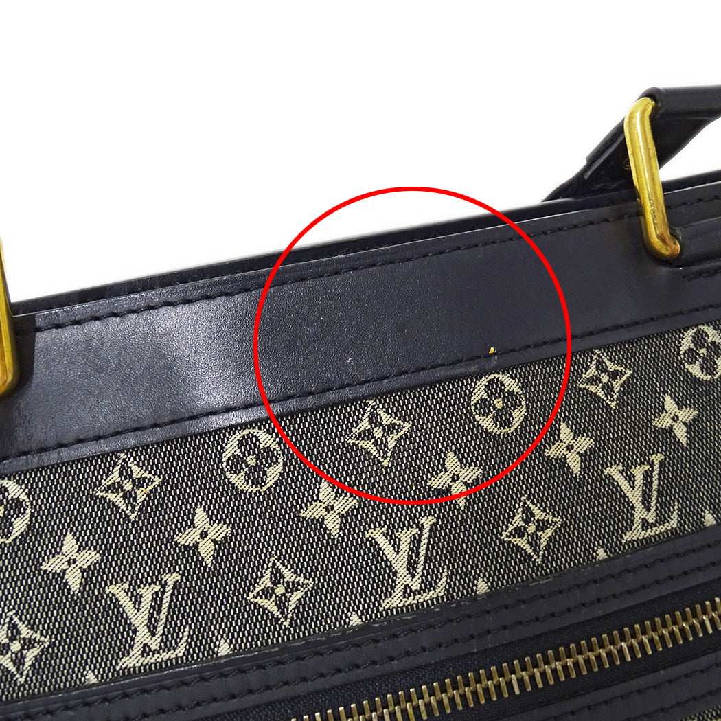 LOUIS VUITTON ルイ・ヴィトン ルシーユ PM ハンドバッグ モノグラム ミニ ノワール M92610 レディース 【中古】
