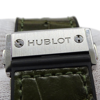 HUBLOT ウブロ クラシックフュージョン 541.NX.8970.LR メンズ 腕時計 クロノグラフ 自動巻き チタン ラバー グリーン【中古】