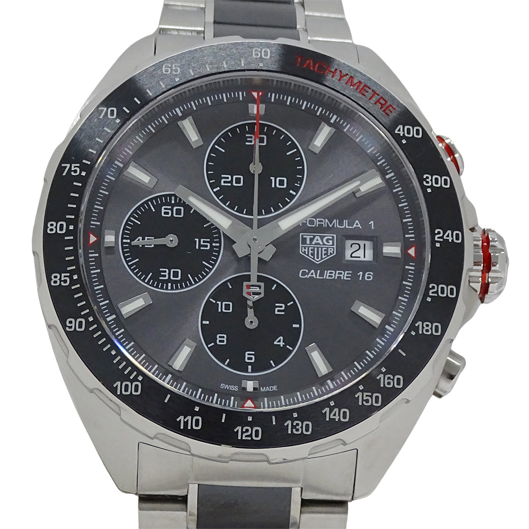 TAG Heuer タグホイヤー フォーミュラ1 CAZ2012 BA0876 メンズ 腕時計 自動巻き AT ステンレス 磨き済み【中古】