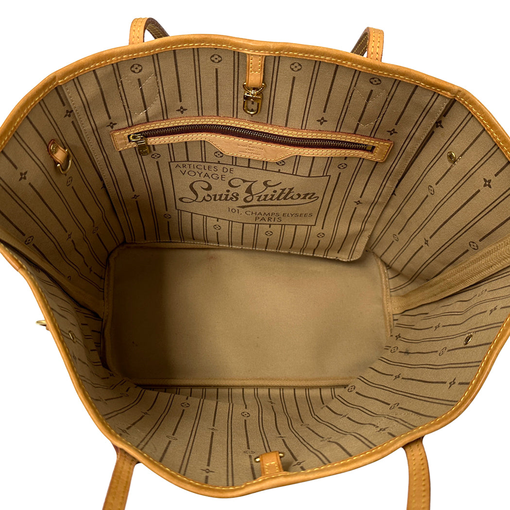 LOUIS VUITTON ルイ・ヴィトン ネヴァーフル MM トートバッグ モノグラム モノグラム ブラウン M40156 レディース 【中古】