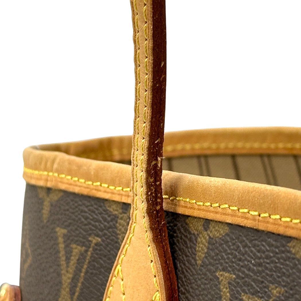 LOUIS VUITTON ルイ・ヴィトン ネヴァーフル MM トートバッグ モノグラム モノグラム ブラウン M40156 レディース 【中古】