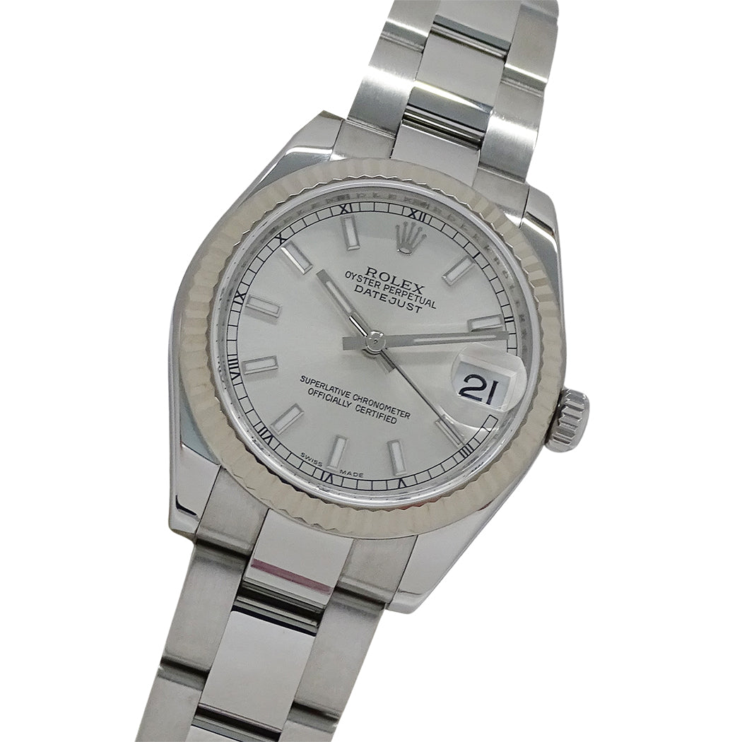 ROLEX ロレックス デイトジャスト 178274 Z番 レディース 腕時計 自動巻き SS WG 磨き済み【中古】