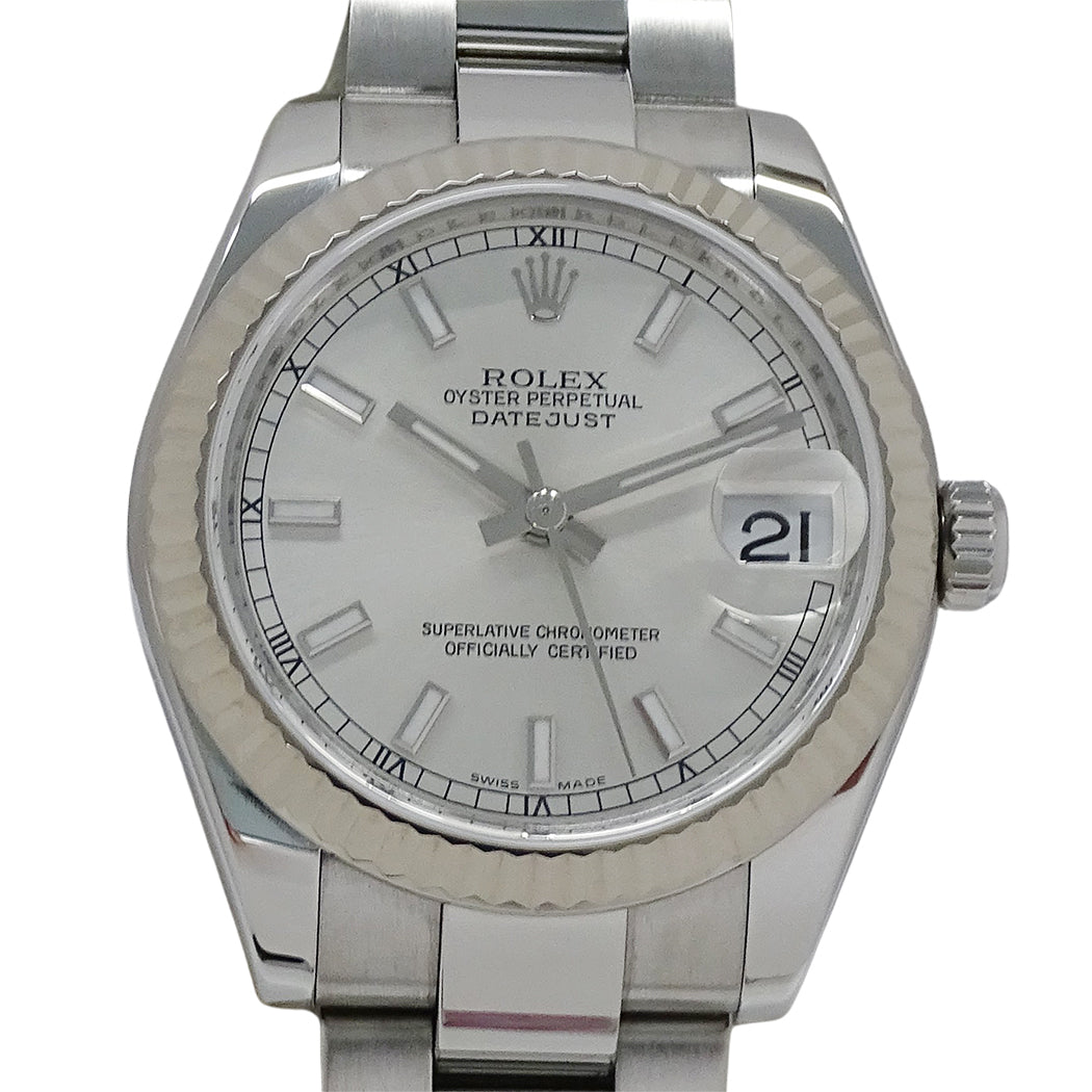 ROLEX ロレックス デイトジャスト 178274 Z番 レディース 腕時計 自動巻き SS WG 磨き済み【中古】
