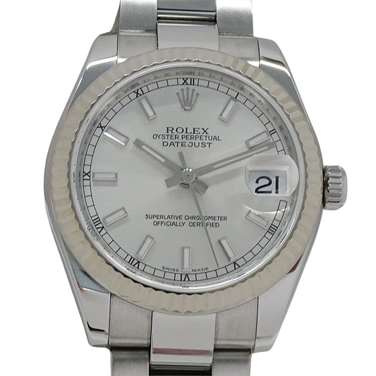 ROLEX ロレックス デイトジャスト 178274 Z番 レディース 腕時計 自動巻き SS WG 磨き済み【中古】