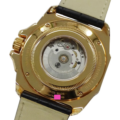 roberto cavalli ロベルト・カヴァリ バイ フランクミュラー RV1G077L0051 メンズ 腕時計 デイト 自動巻き SS カーボン レザー【中古】