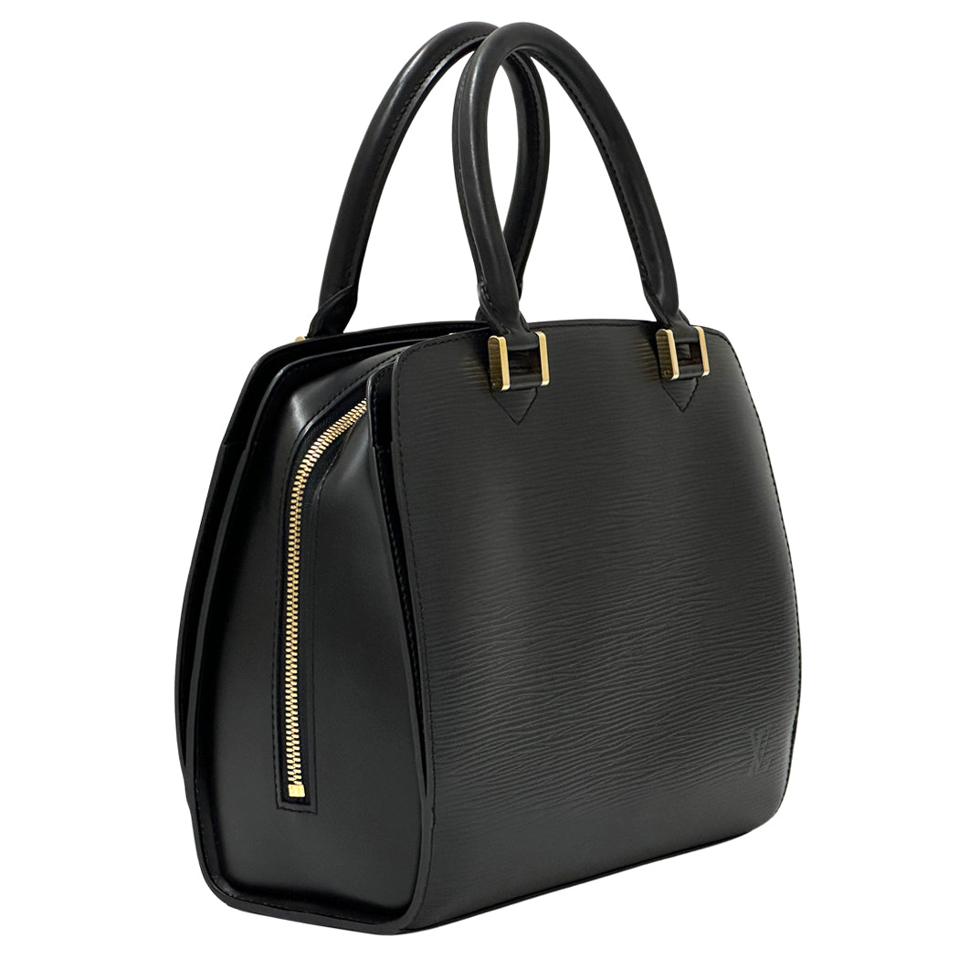 LOUIS VUITTON ルイ・ヴィトン ポンヌフ ハンドバッグ エピ ノワール ブラック M52052 レディース 【中古】