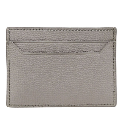 LOEWE ロエベ カードケース アナグラム グレー レディース メンズ 【中古】