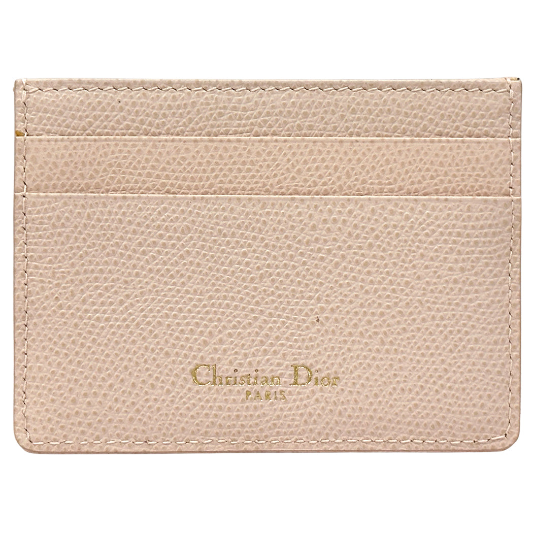 Dior ディオール カードケース ディオラマ ピンク レザー レディース 【中古】
