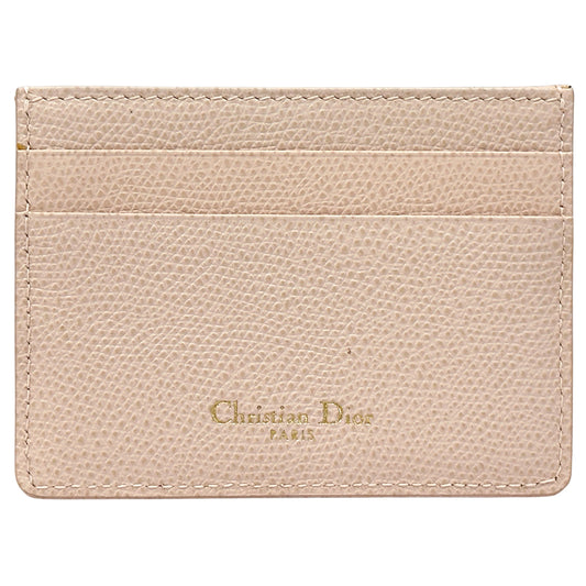 Dior ディオール カードケース ディオラマ ピンク レザー レディース 【中古】