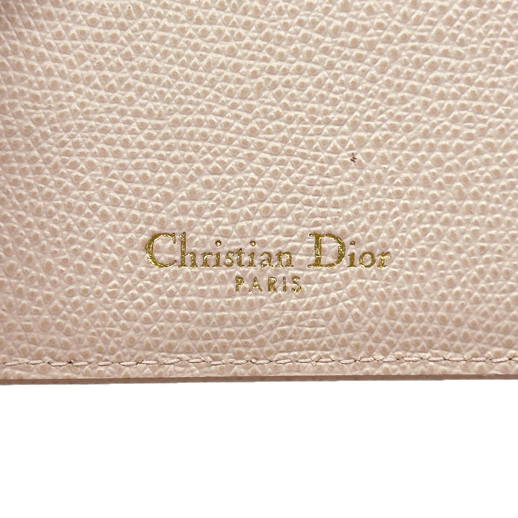 Dior ディオール カードケース ディオラマ ピンク レザー レディース 【中古】