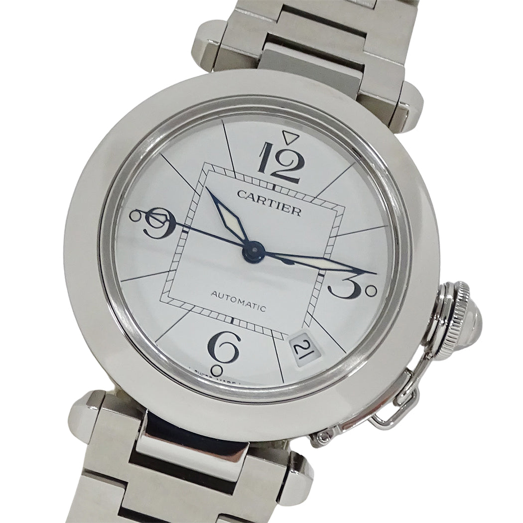 Cartier カルティエ パシャC W31074M7 ボーイズ 腕時計 自動巻き AT ステンレス 磨き済み【中古】