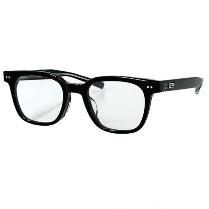 GENTLE MONSTER ジェントルモンスター フリルム ウェリントン メガネ ブラック EVAN-01 プラスチック レディース メンズ 【中古】