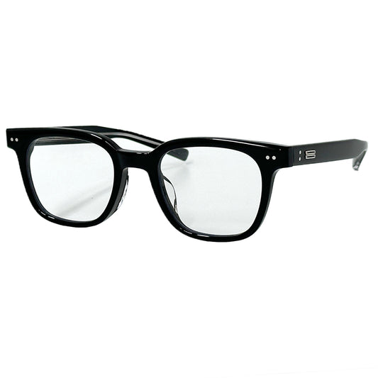 GENTLE MONSTER ジェントルモンスター フリルム ウェリントン メガネ ブラック EVAN-01 プラスチック レディース メンズ 【中古】