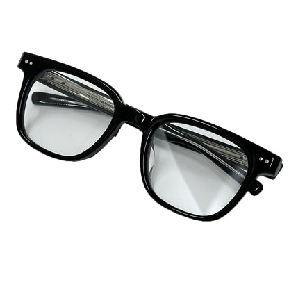 GENTLE MONSTER ジェントルモンスター フリルム ウェリントン メガネ ブラック EVAN-01 プラスチック レディース メンズ 【中古】