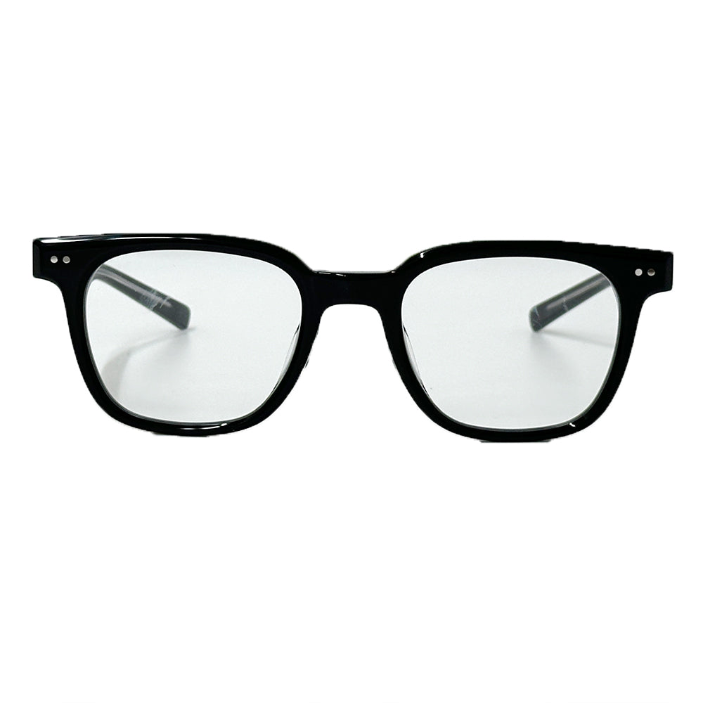 GENTLE MONSTER ジェントルモンスター フリルム ウェリントン メガネ ブラック EVAN-01 プラスチック レディース メンズ 【中古】