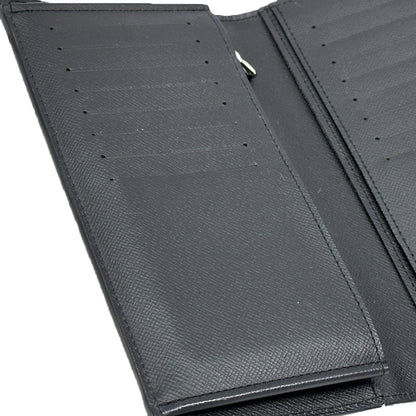 LOUIS VUITTON ルイ・ヴィトン ポルトフォイユ ブラザ 長財布 エピ ノワール ブラック M60622 メンズ 【中古】