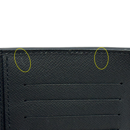 LOUIS VUITTON ルイ・ヴィトン ポルトフォイユ ブラザ 長財布 エピ ノワール ブラック M60622 メンズ 【中古】
