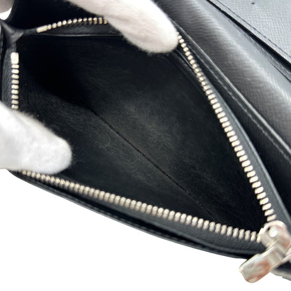 LOUIS VUITTON ルイ・ヴィトン ポルトフォイユ ブラザ 長財布 エピ ノワール ブラック M60622 メンズ 【中古】