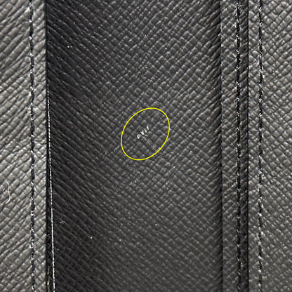 LOUIS VUITTON ルイ・ヴィトン ポルトフォイユ ブラザ 長財布 エピ ノワール ブラック M60622 メンズ 【中古】