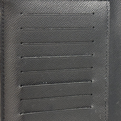 LOUIS VUITTON ルイ・ヴィトン ポルトフォイユ ブラザ 長財布 エピ ノワール ブラック M60622 メンズ 【中古】