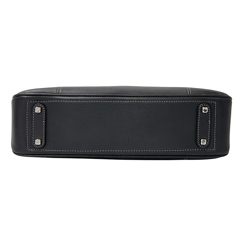 Ferragamo フェラガモ ショルダーバッグ ガンチーニ ブラック レザー レディース 【中古】