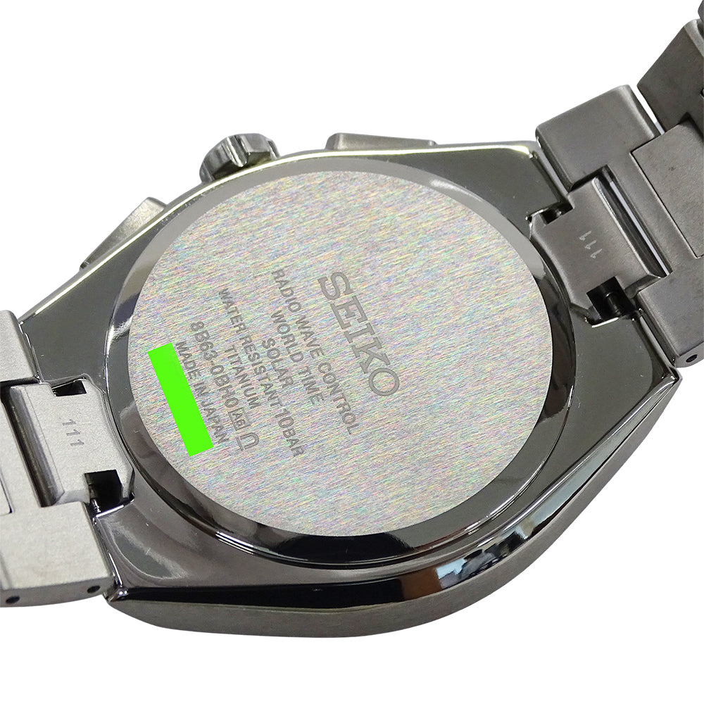 SEIKO セイコー アストロン ネクスタ― 8B63-0BH0 HAD002J メンズ 腕時計 ソーラー 電波 チタン【中古】