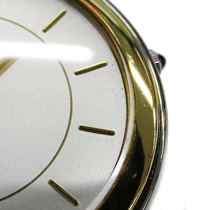 SEIKO セイコー クレドール 2F70-0640 メンズ 腕時計 クオーツ SS 18KTベゼル 磨き済み【中古】