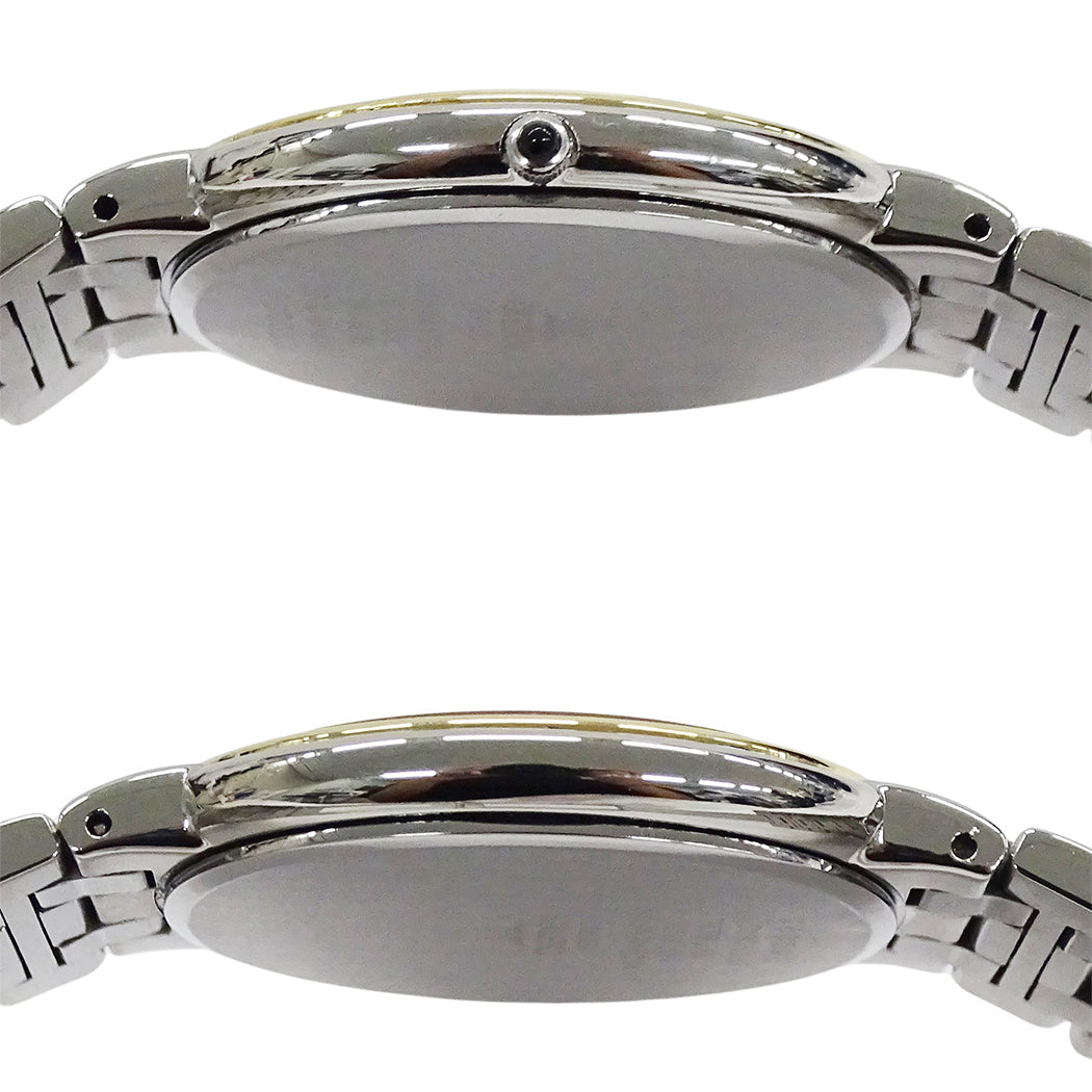 SEIKO セイコー クレドール 2F70-0640 メンズ 腕時計 クオーツ SS 18KTベゼル 磨き済み【中古】