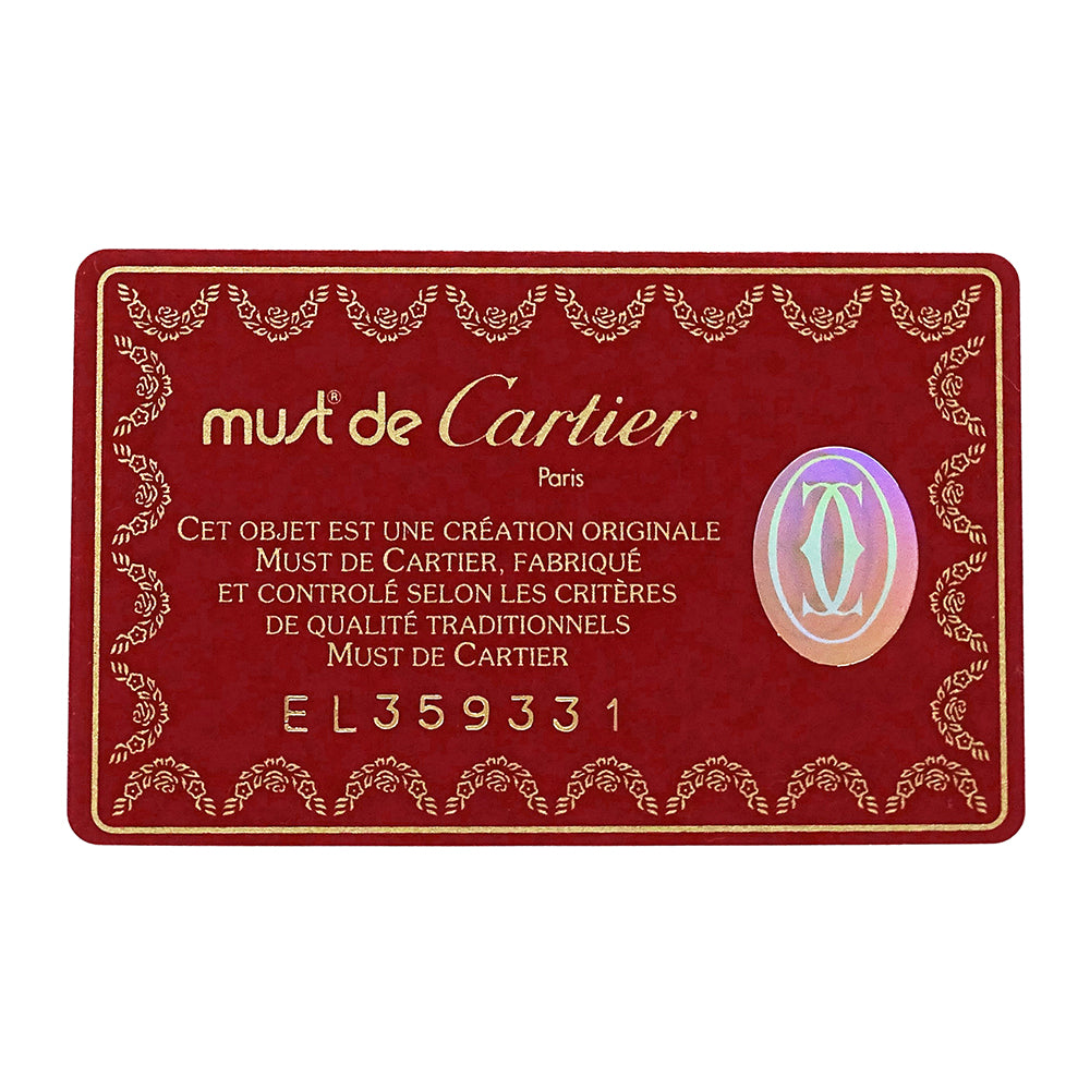 Cartier カルティエ ショルダーバッグ マスト ボルドー レザー レディース 【中古】
