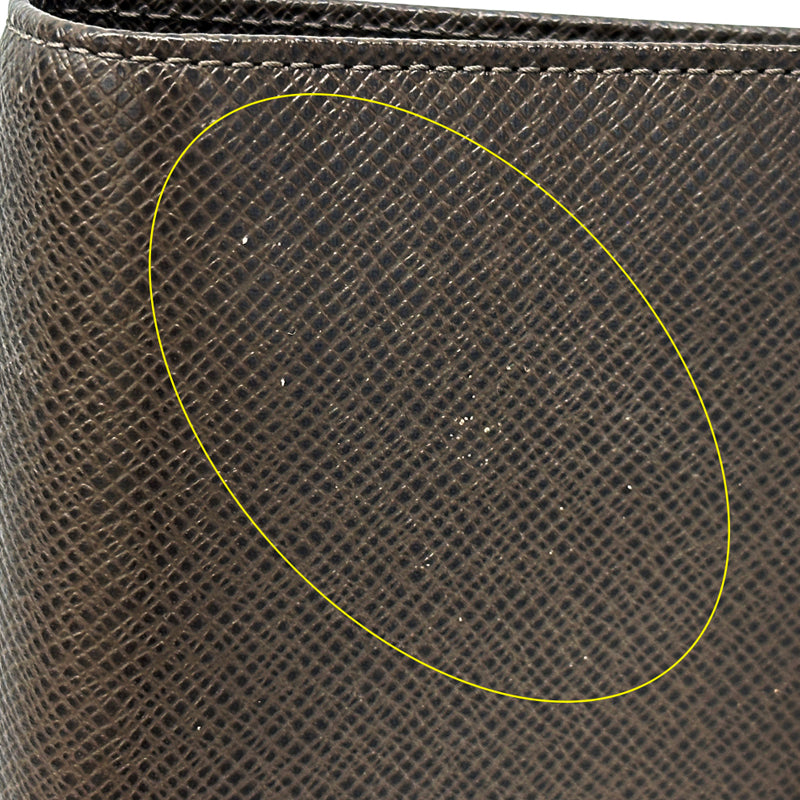 LOUIS VUITTON ルイ・ヴィトン アジェンダMM 手帳カバー タイガ グリズリ ブラウン R20432 レディース メンズ 【中古】