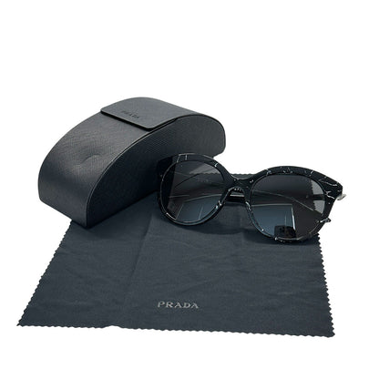 PRADA プラダ サングラス ブラック SPR02Y-F レディース メンズ 【中古】