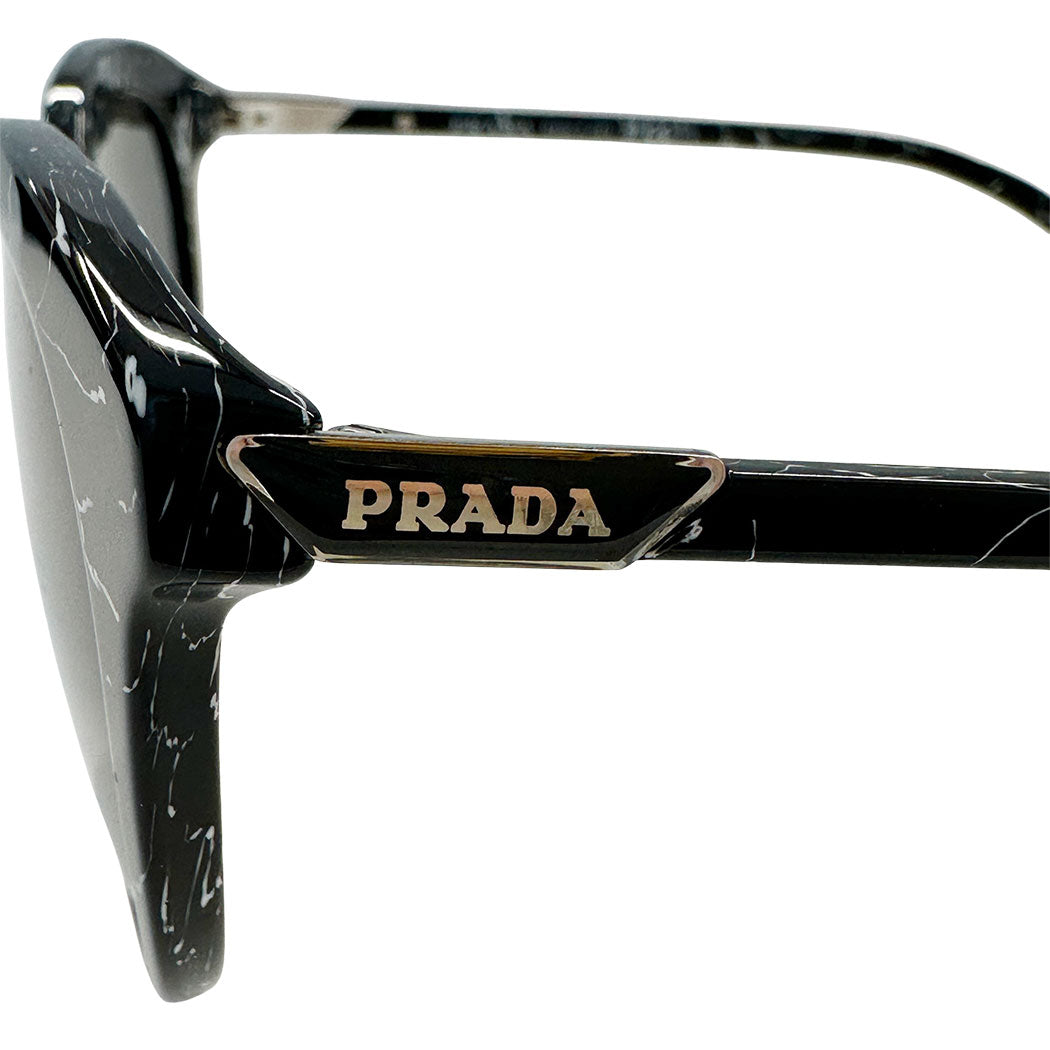 PRADA プラダ サングラス ブラック SPR02Y-F レディース メンズ 【中古】