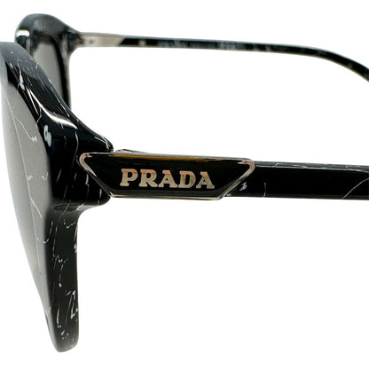 PRADA プラダ サングラス ブラック SPR02Y-F レディース メンズ 【中古】