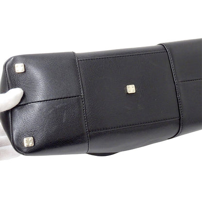 LOEWE ロエベ ハンドバッグ フスタ ブラック レザー レディース 【中古】