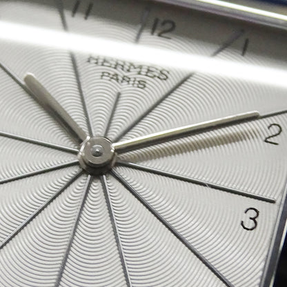HERMES エルメス Hウォッチ HH1.510 ボーイズ 腕時計 クオーツ QZ ステンレス レザー □A 磨き済み【中古】