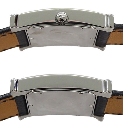HERMES エルメス Hウォッチ HH1.510 ボーイズ 腕時計 クオーツ QZ ステンレス レザー □A 磨き済み【中古】
