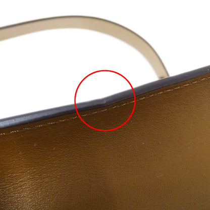 COACH コーチ 2wayバッグ タビー シグネチャー ブラウン イエロー G2022 4606 レザー レディース 【中古】